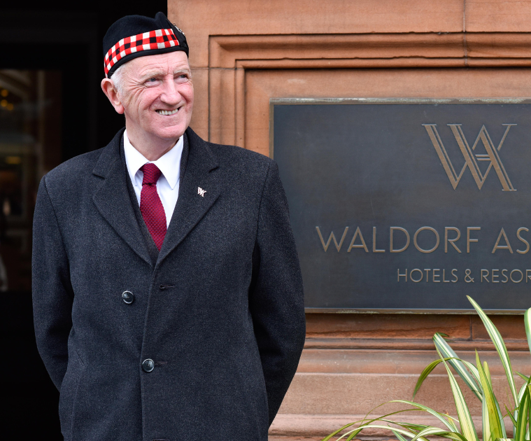 Steve Chalmers, Bellman, Waldorf Astoria Edinburgh – The Caledonian