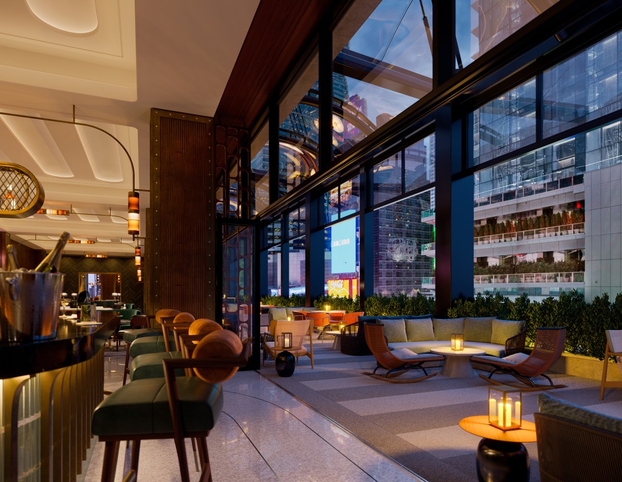 Tempo by Hilton Times Square hotel terrace