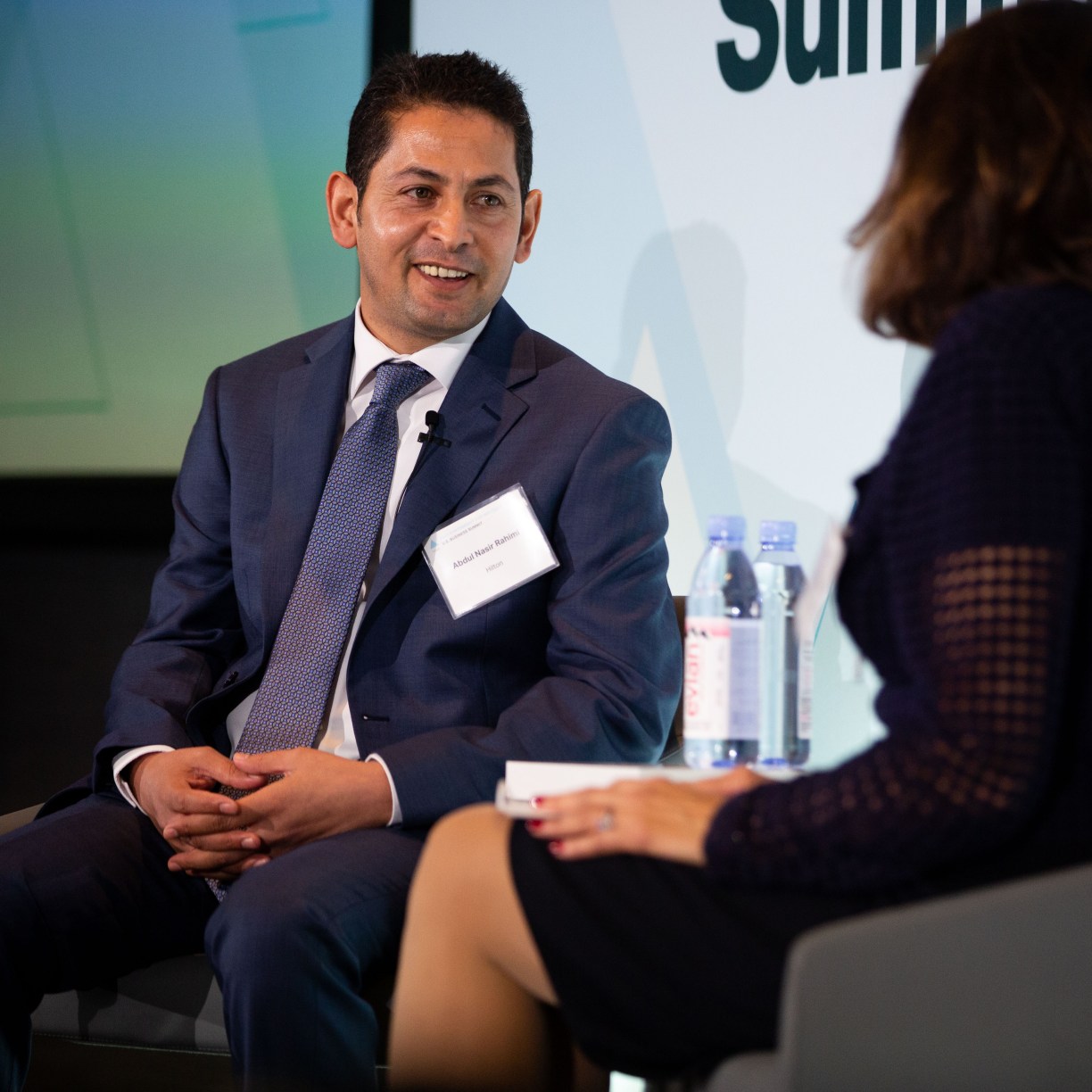 Abdul Nasir Rahimi and Julieta Valls Noyes Conversation at Tent US Business Summit