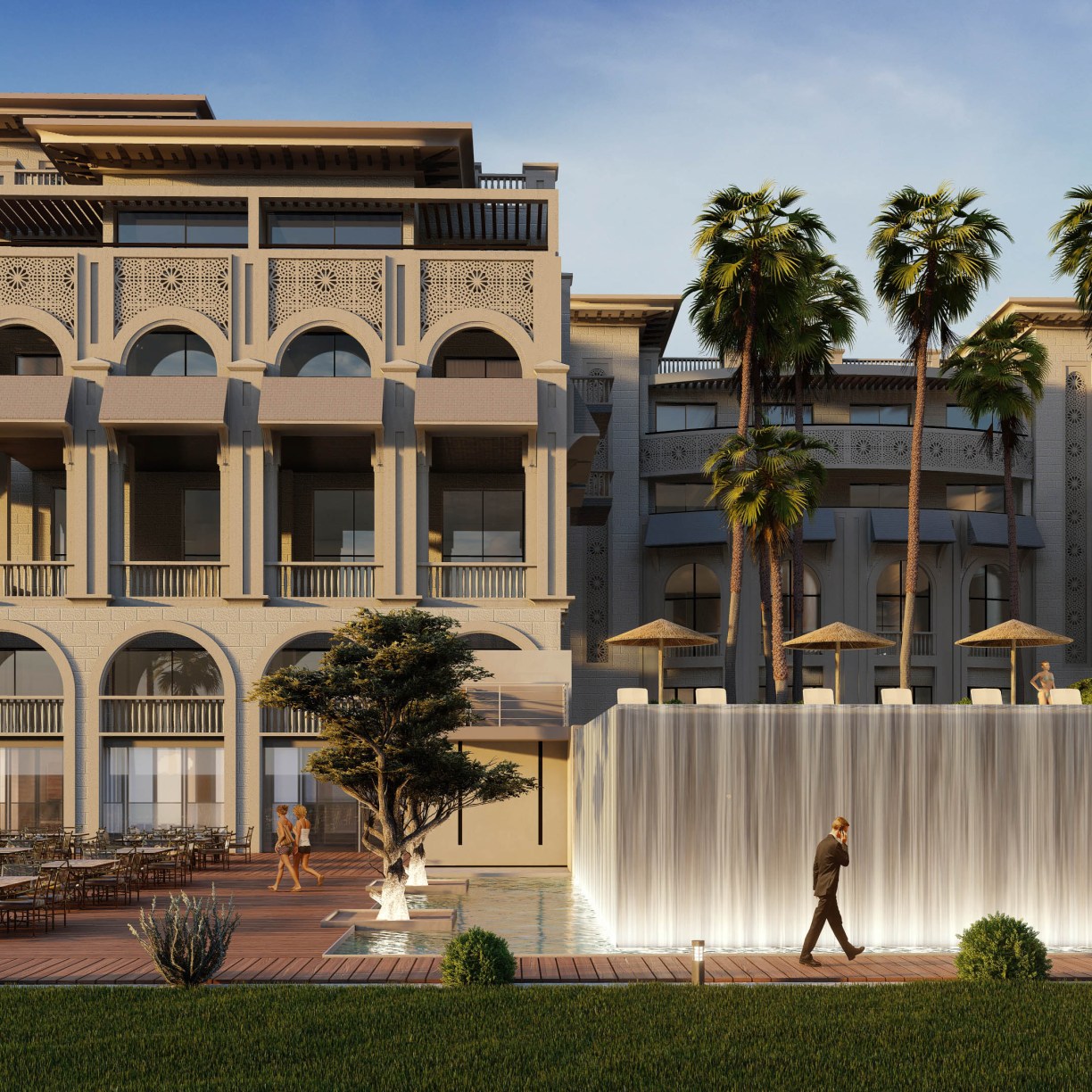 hotel rendering Waldorf Astoria Tanger