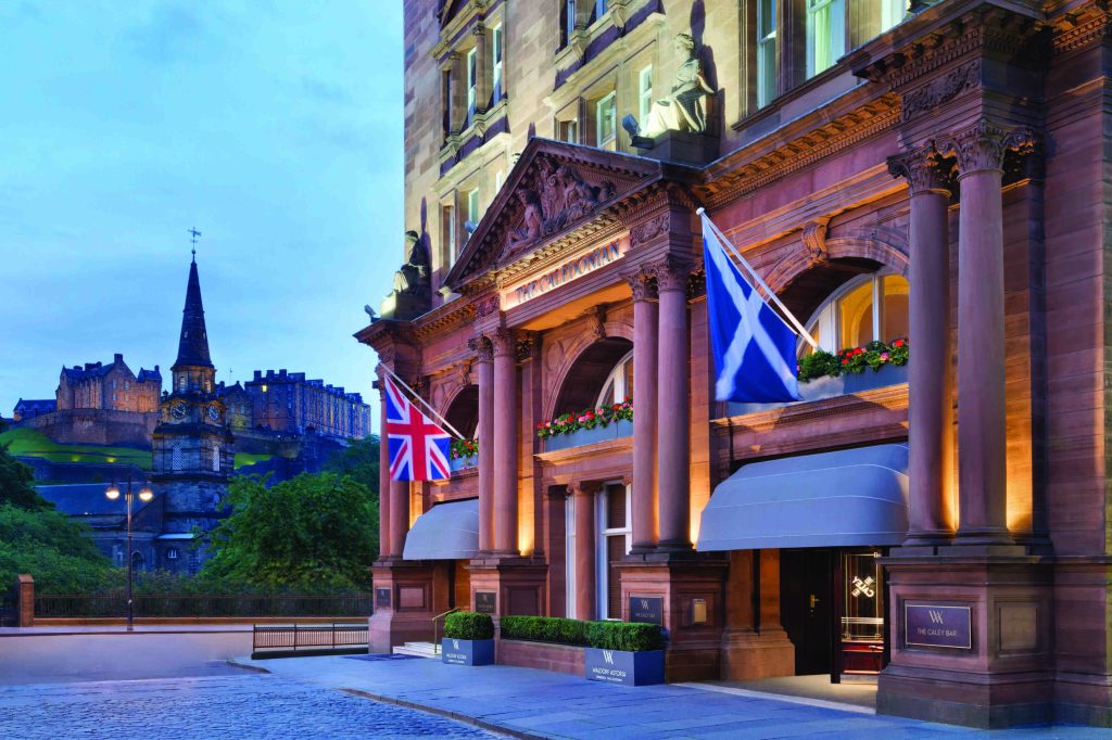 exterior Waldorf Astoria Edinburgh - The Caledonian