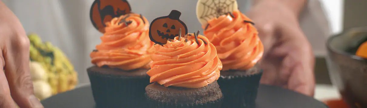 Honey Halloween cupcakes from New York Hilton Midtown