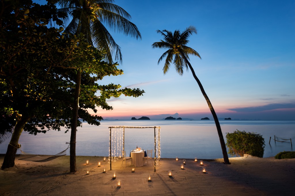 Private Beach Dinner at Conrad Koh Samui