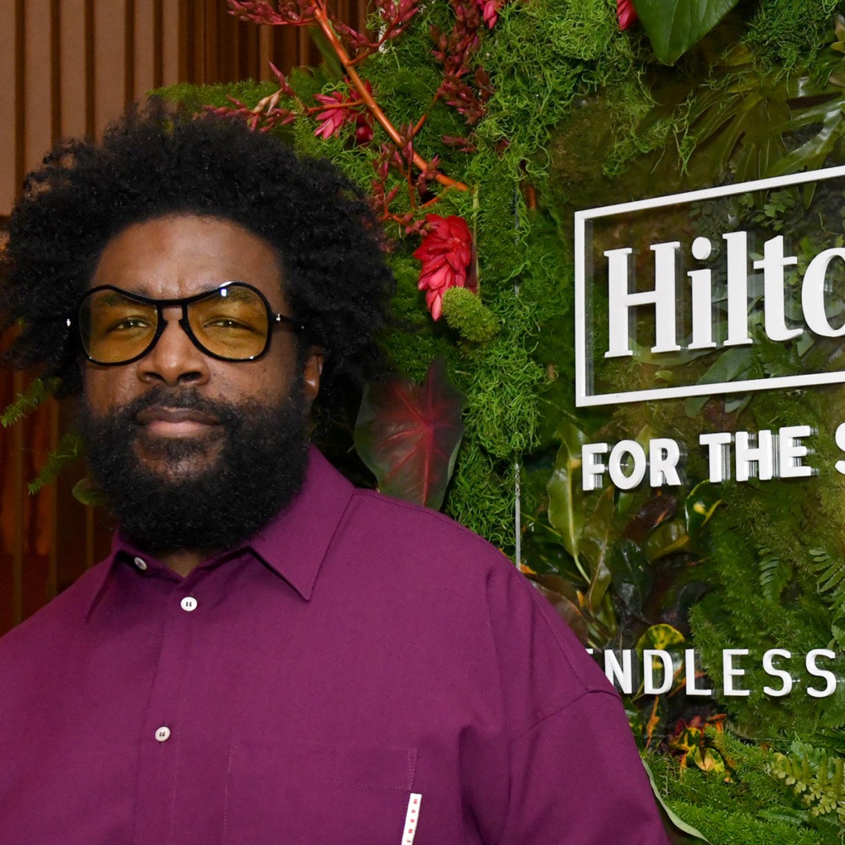Questlove attends an exclusive Hilton Honors event at Motto by Hilton New York City Chelsea