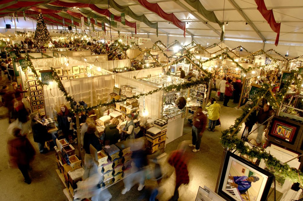 Bethlehem’s Chriskindlmarkt, courtesy of Discover Lehigh Valley