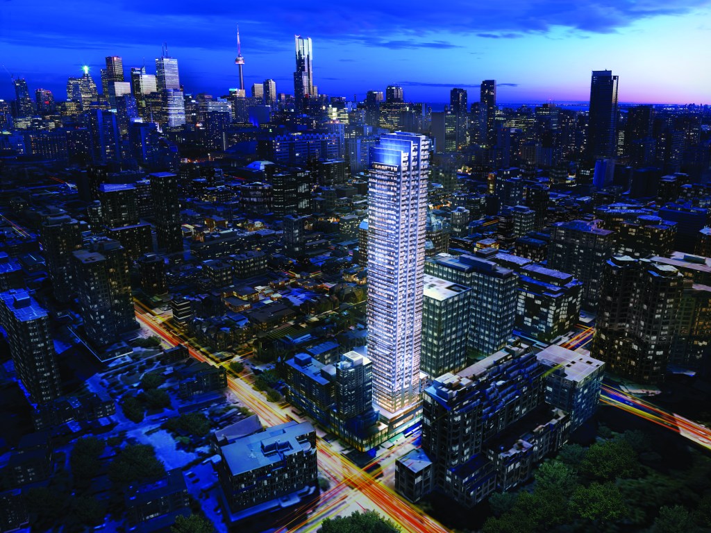 Canopy by Hilton Toronto - Yorkville - Aerial Rendering