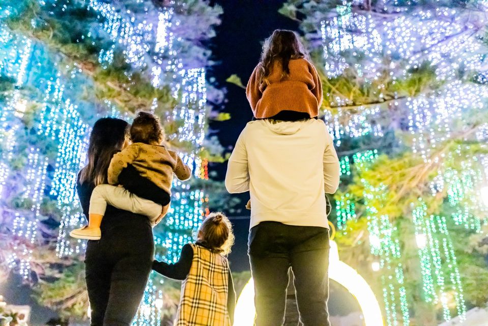 “At First Light” Lightshow Spectacular at Hotel Del Coronado