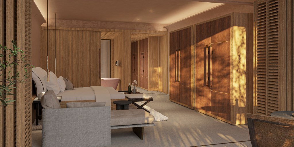 Waldorf Astoria San Miguel de Allende - Guest Room hotel luxury rendering