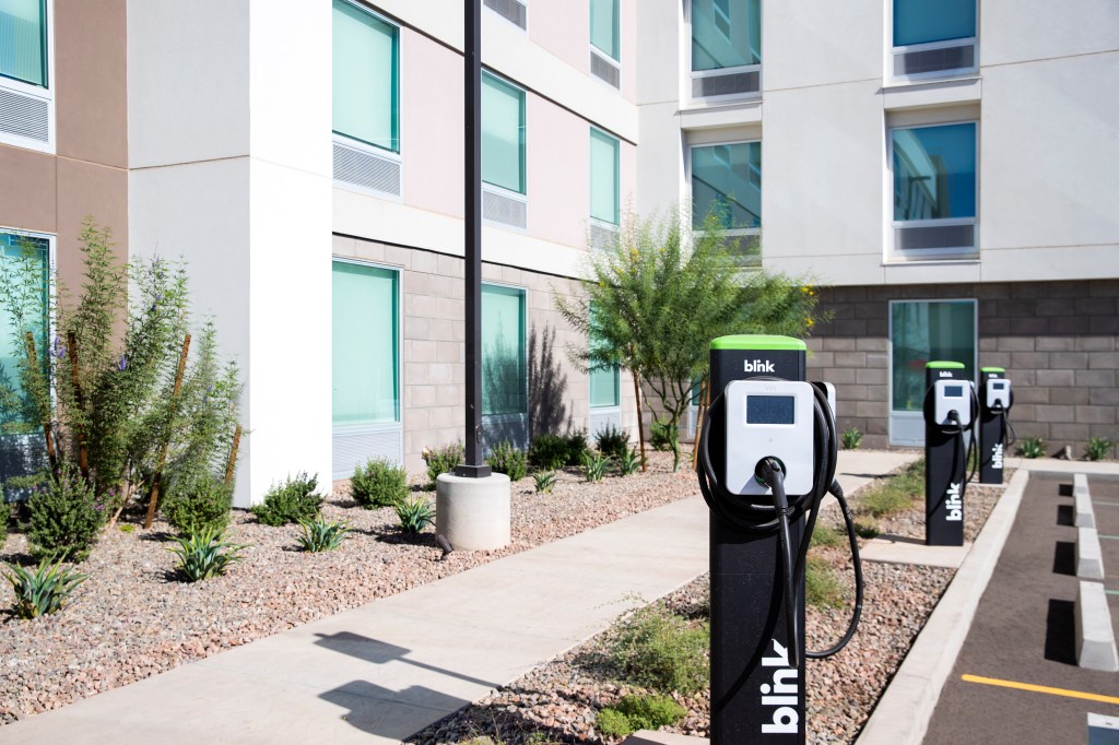 Blink EV Charger - Hilton