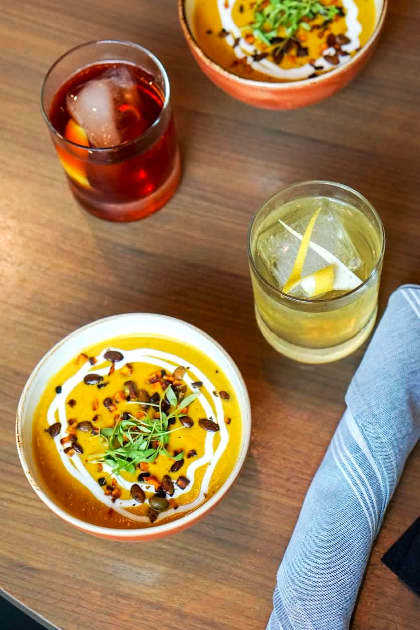 Recipe Roasted Acorn Squash and Pumpkin Soup Stories From Hilton