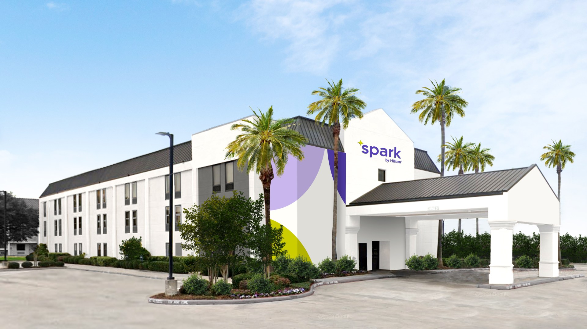 Spark by Hilton - Exterior rendering