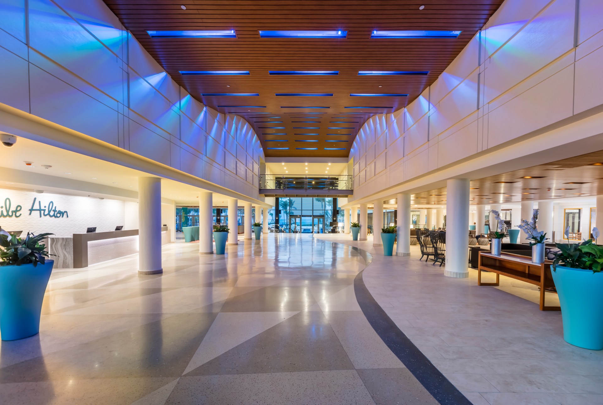Caribe Hilton - Lobby