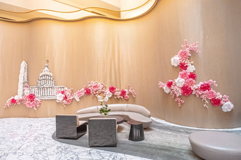 Conrad Washington DC Cherry Blossom Lobby Art