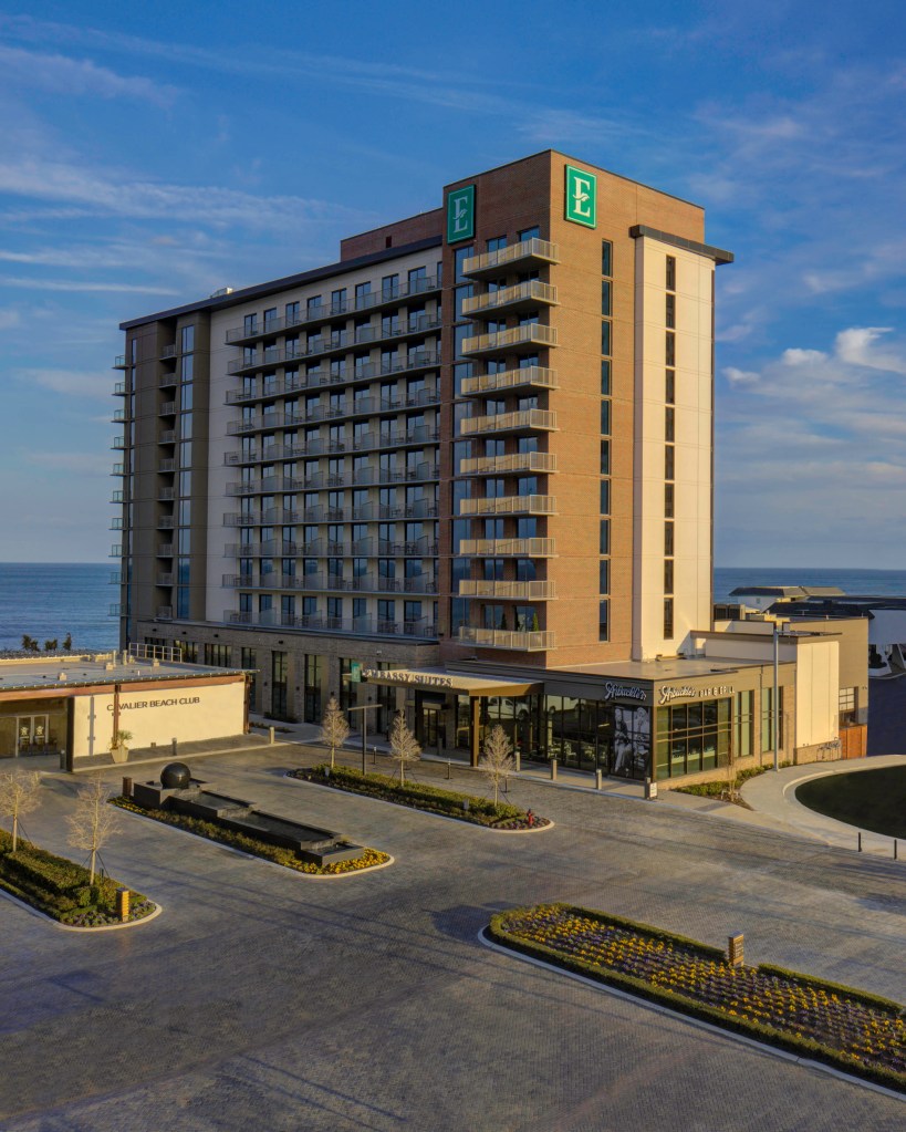 Embassy Suites by Hilton Virginia Beach Oceanfront Resort Front Vertical - Daytime