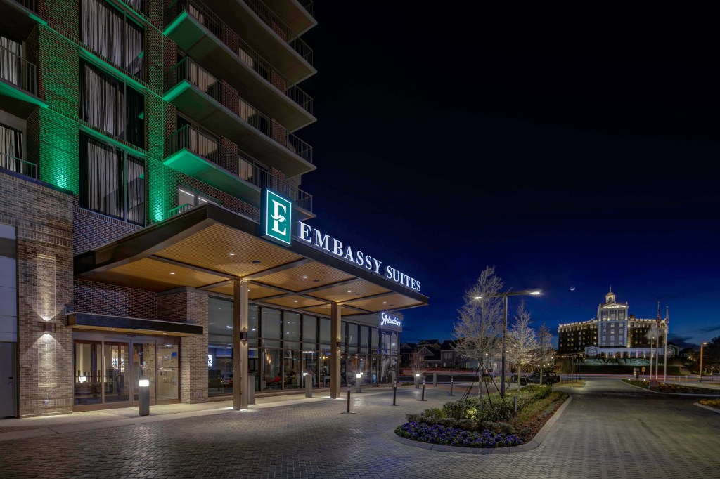 Embassy Suites by Hilton Virginia Beach Oceanfront Resort and Cavalier - Exterior - Night