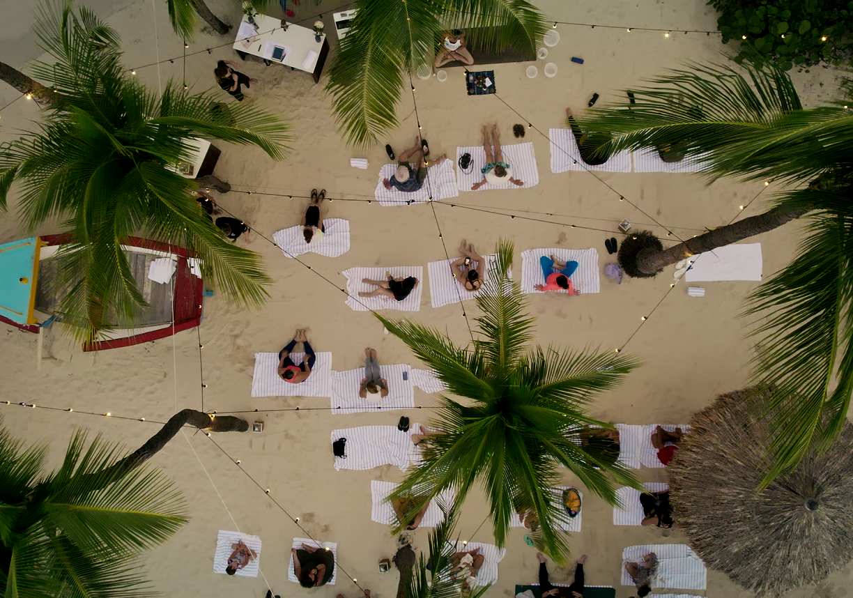 Aerial view of Retrograde Ritual at Hilton Aruba Caribbean Resort and Casino