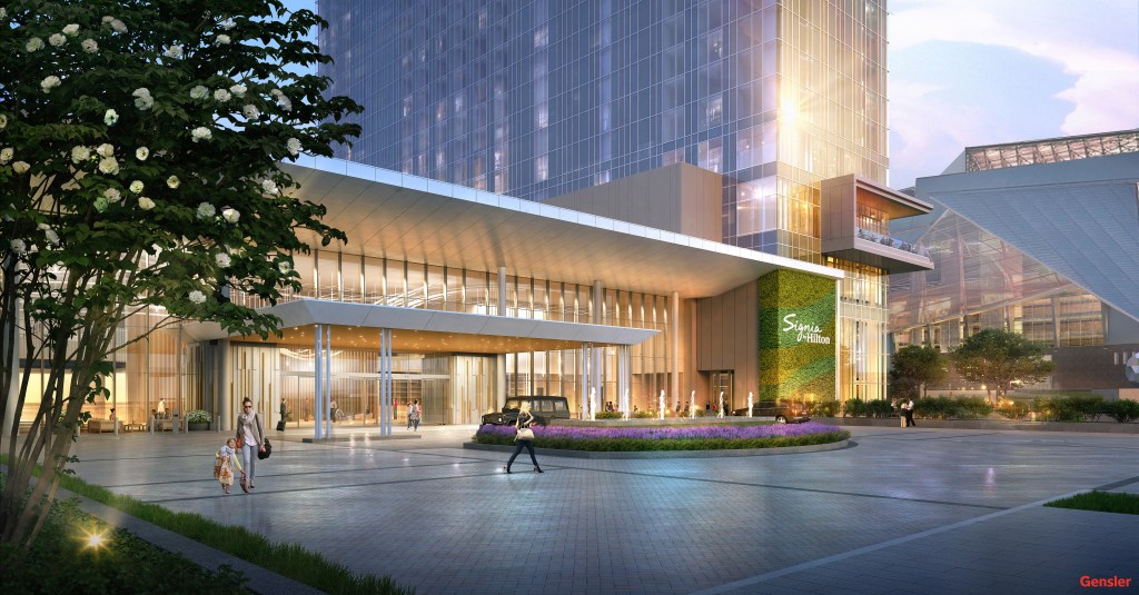 Signia by Hilton Atlanta Entrance - Rendering