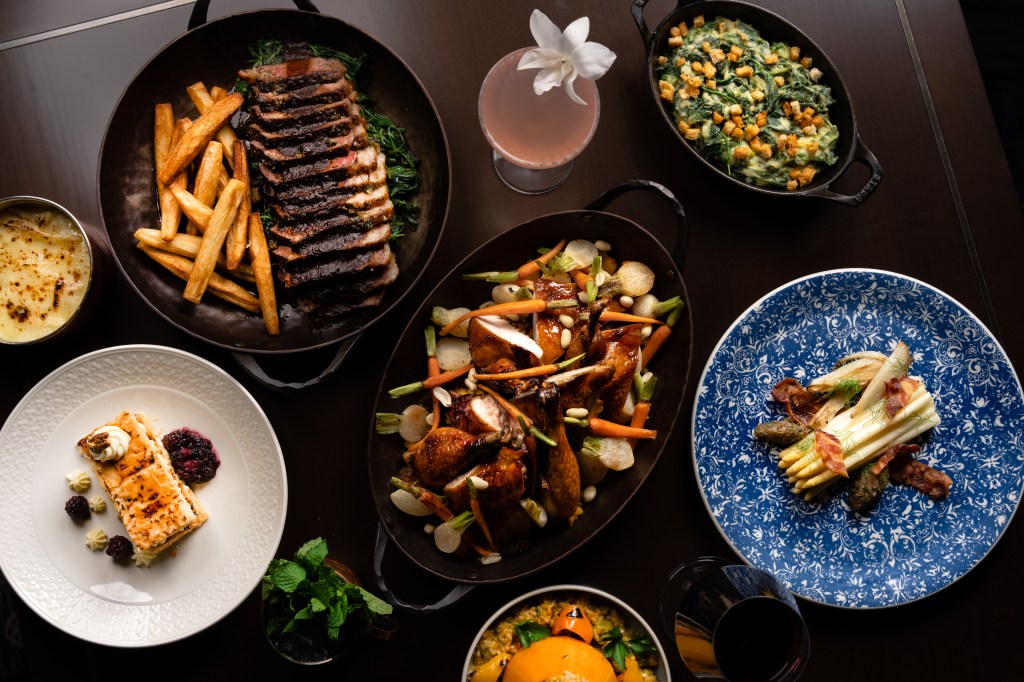 Waldorf Astoria Atlanta Buckhead Brassica Dinner Spread