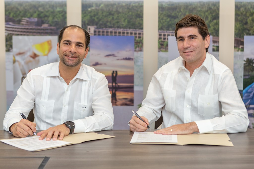 Frank Elias Rainieri, President/CEO, Zemi Hotels Resorts S.R.L. and Pablo Maturana, Vice President, development, Caribbean and Latin America, Hilton