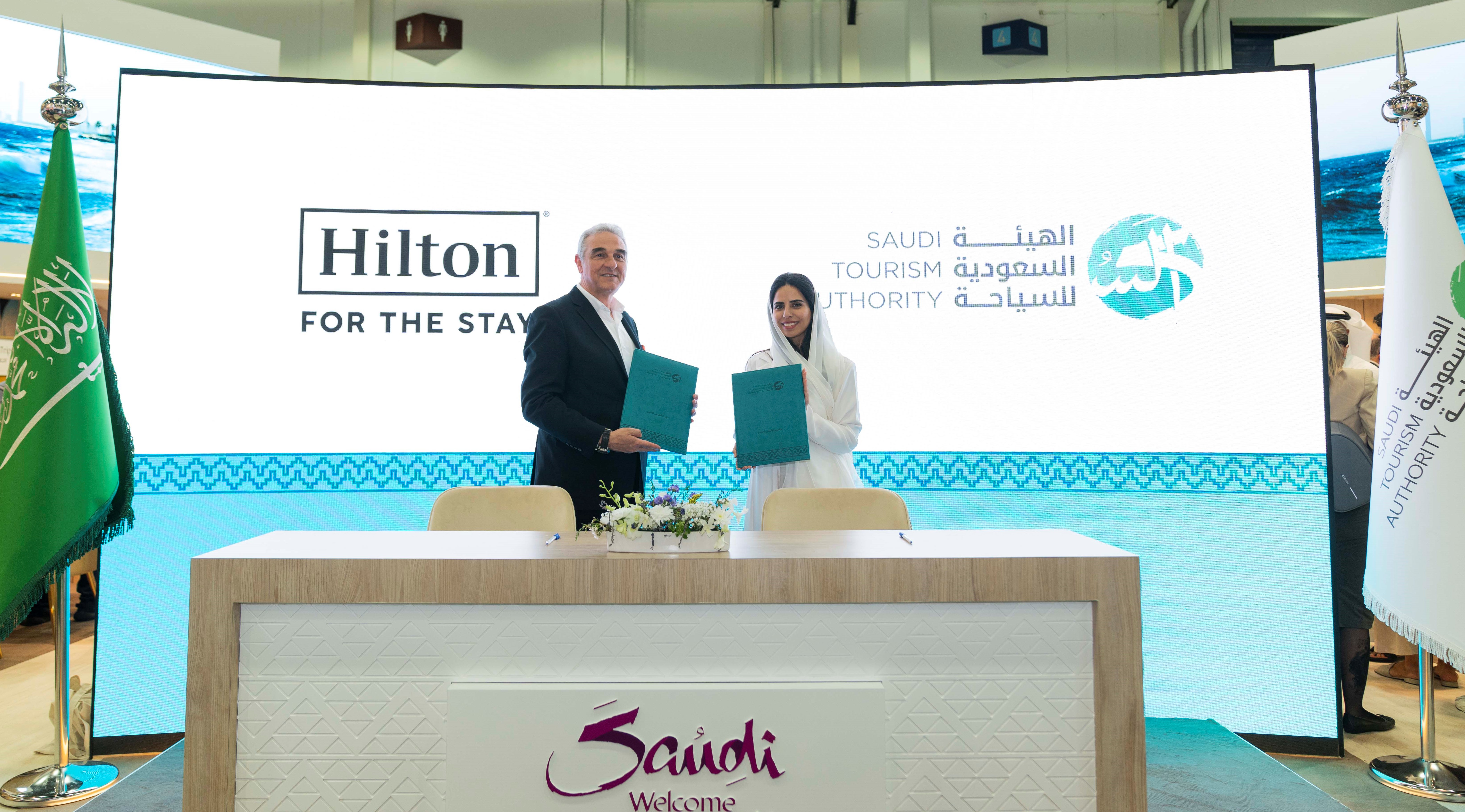 Hilton and Saudi Tourism Authority MoU Signing