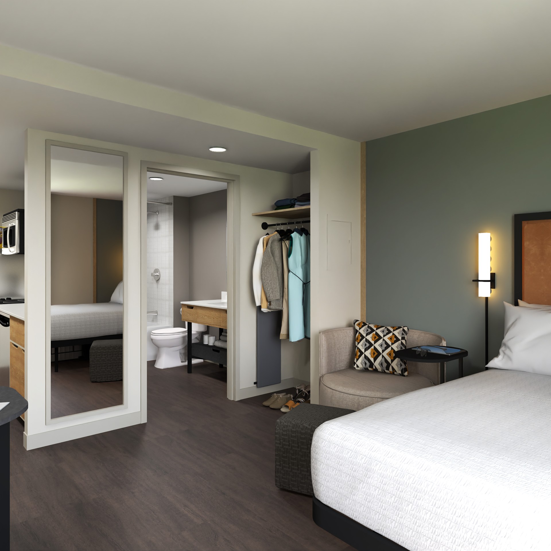 Project H3 by Hilton - Queen Guest Room