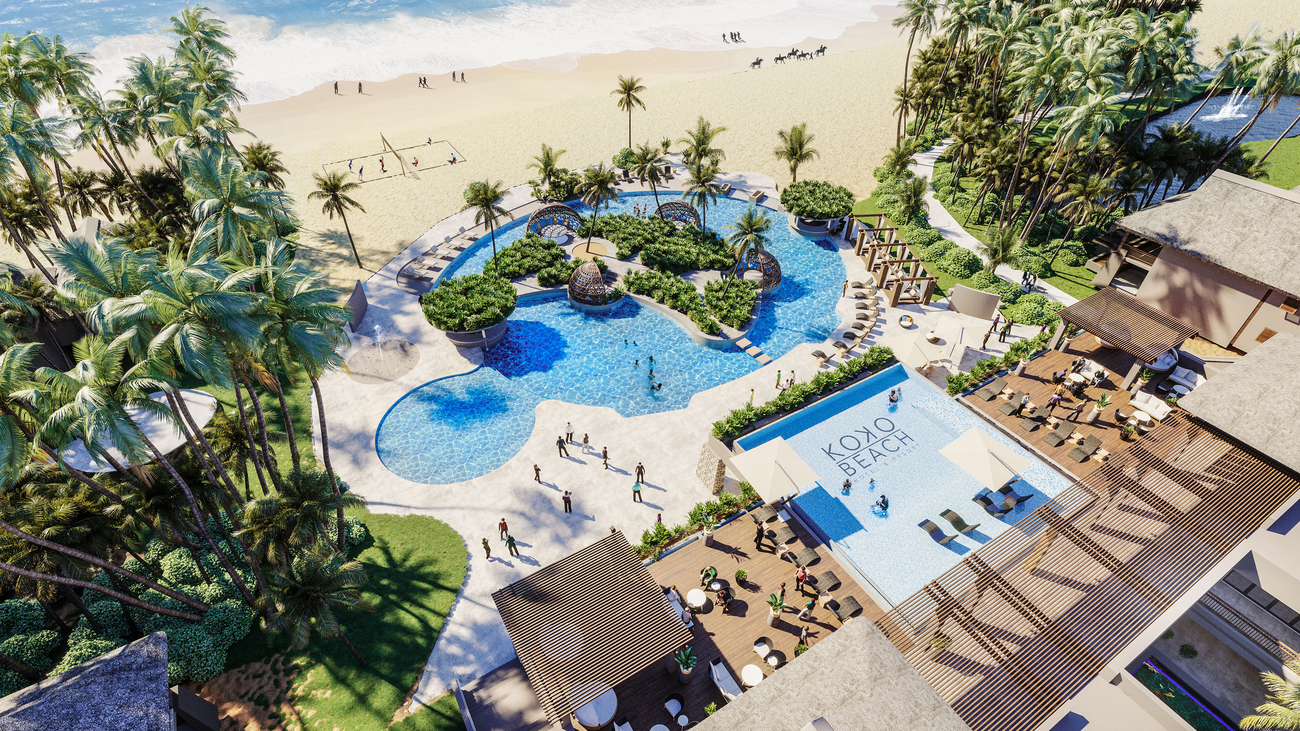 Koko Beach Resort Ilashe Lagos, Curio Collection by Hilton - Rendering