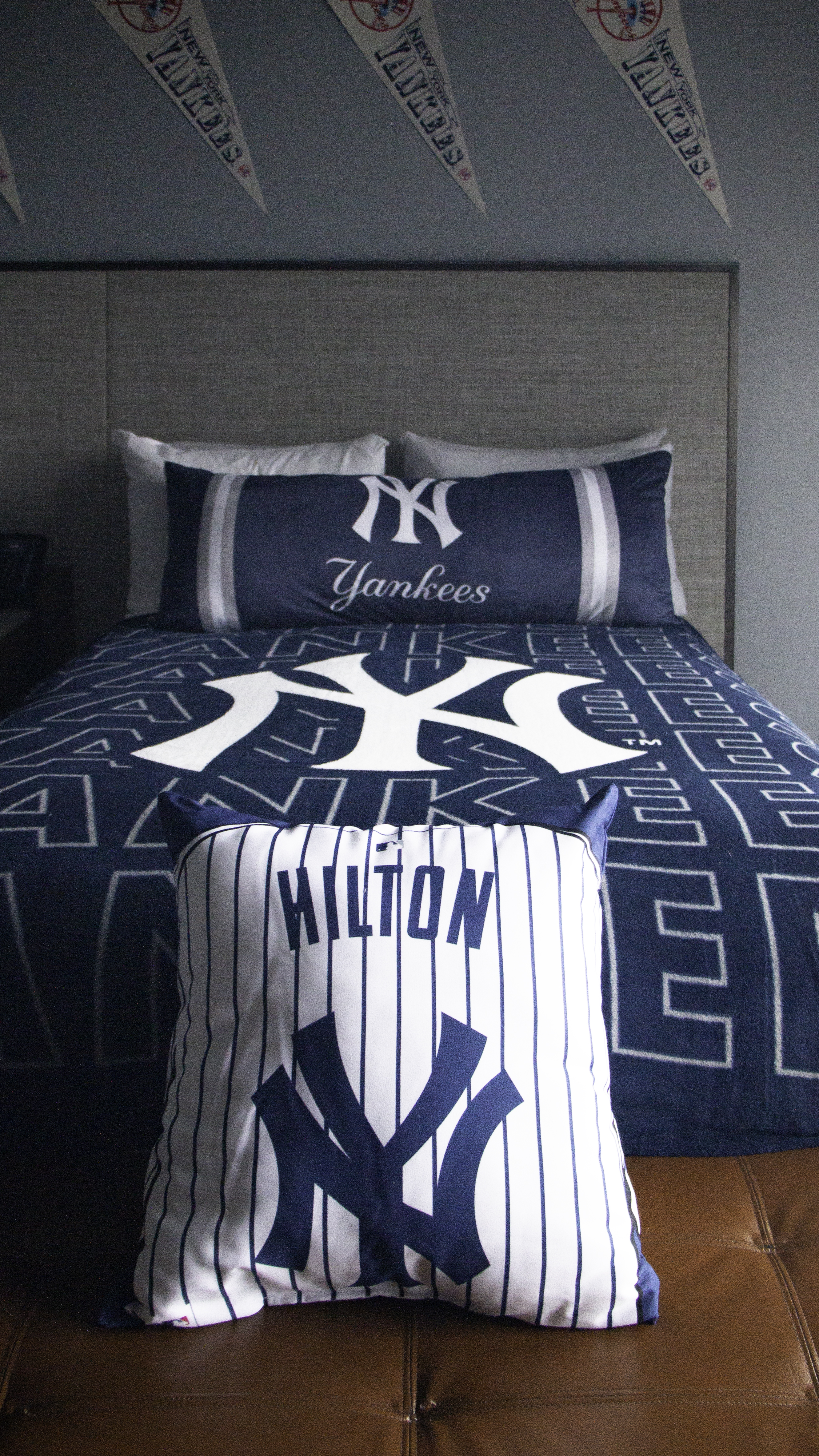 New york yankees crib bedding outlet set