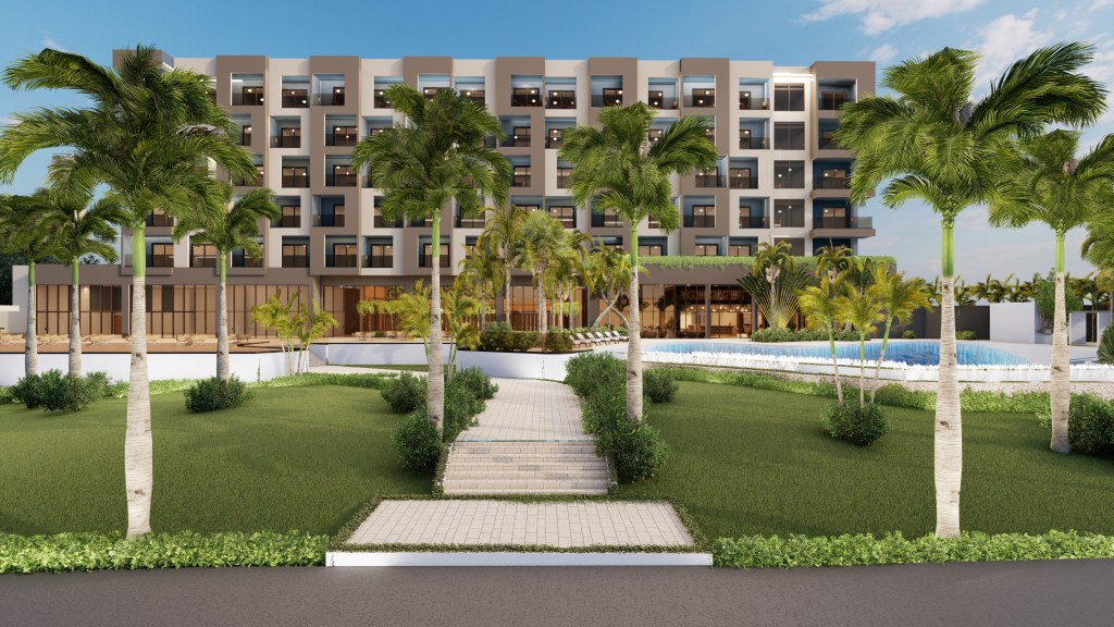 Hilton Garden Inn La Romana - Exterior Rendering