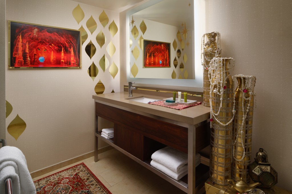 Hilton New York Times Square - Cave of Wonders Bathroom - Photo Credit: Hilton New York Times Square