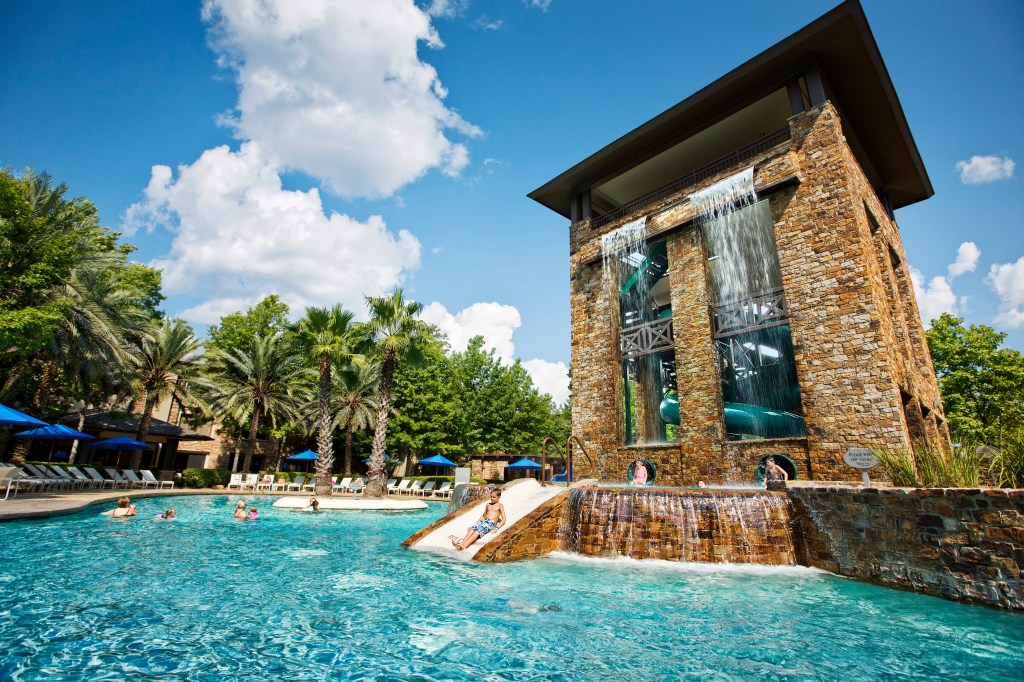The Woodlands Resort, Curio Collection by Hilton waterpark pool