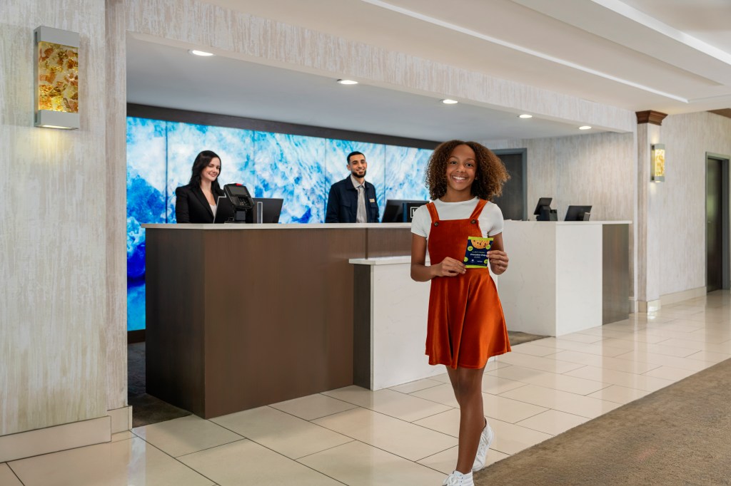 DoubleTree by Hilton - Allergy-friendly soft chocolate chip cookie - Guest and Front Desk Team Members