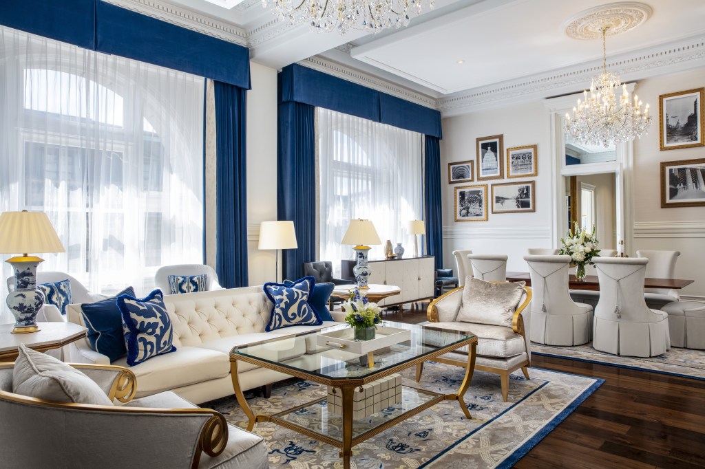 Waldorf Astoria Washington DC - Franklin Suite Living