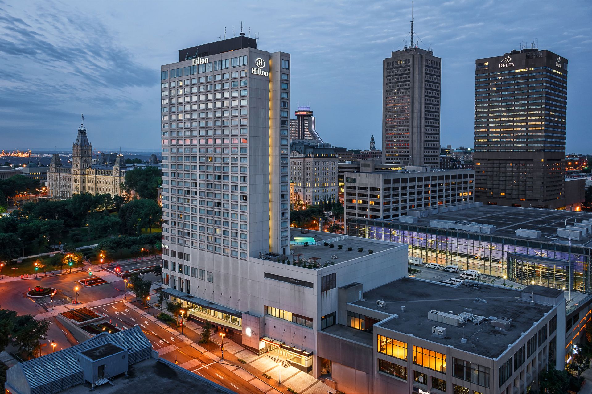 Hilton Quebec - Exterieur