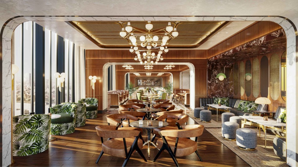 Hilton Saigon - Rendering - Restaurant