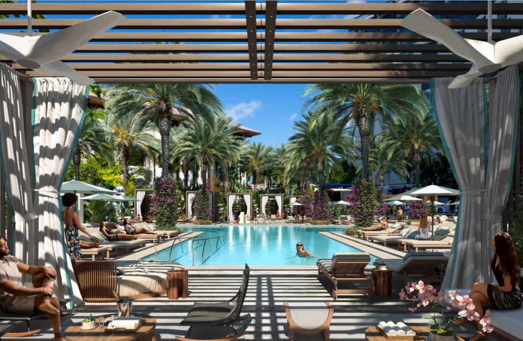 Hilton West Palm Beach - Pool Deck