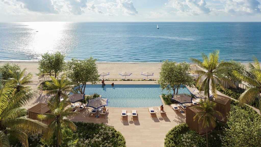 Waldorf Astoria Residences Pompano Beach - Balcony Pool Deck