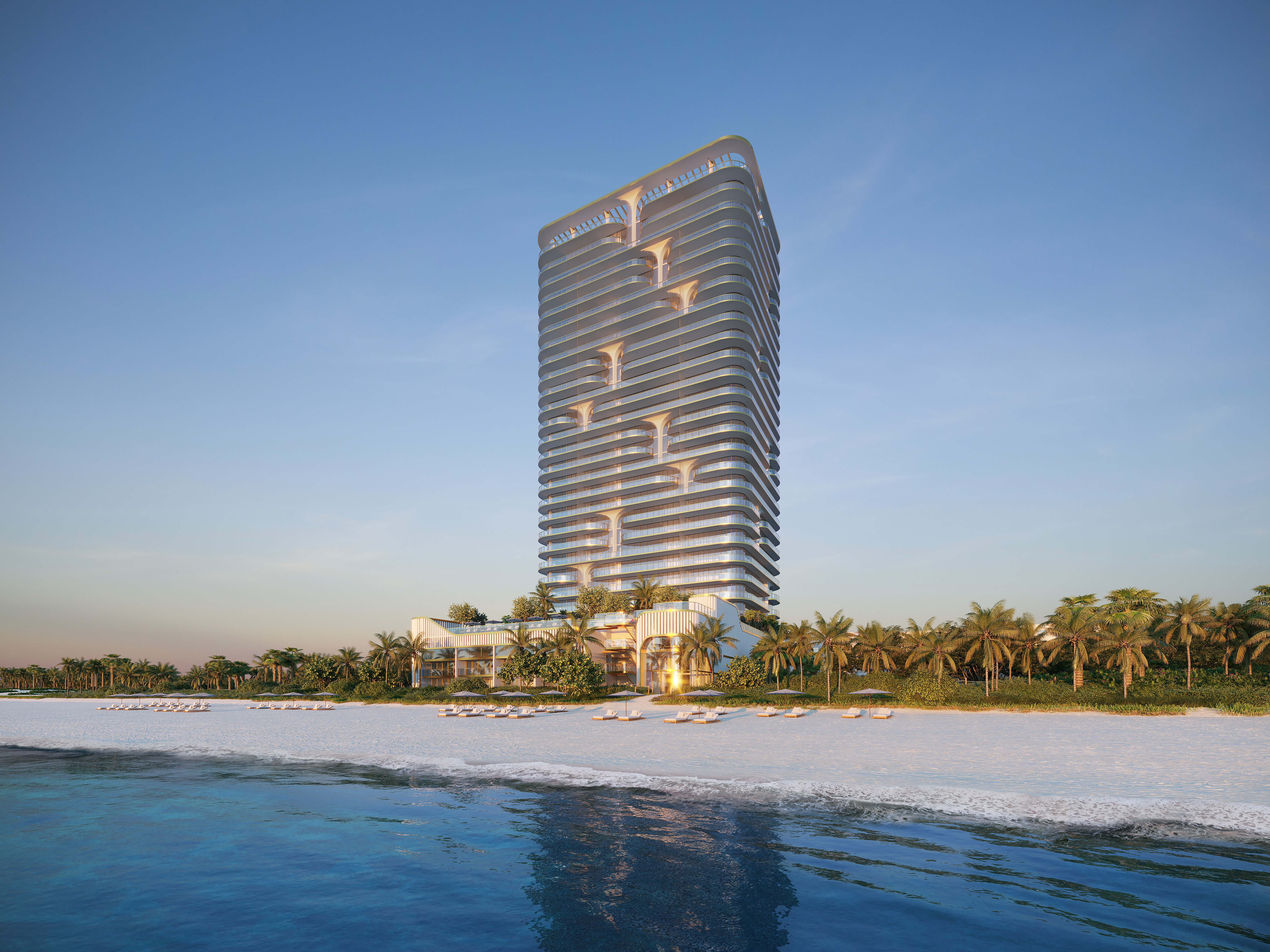 Waldorf Astoria Residences Pompano Beach - Ocean - Photo Credit: Courtesy Related Group