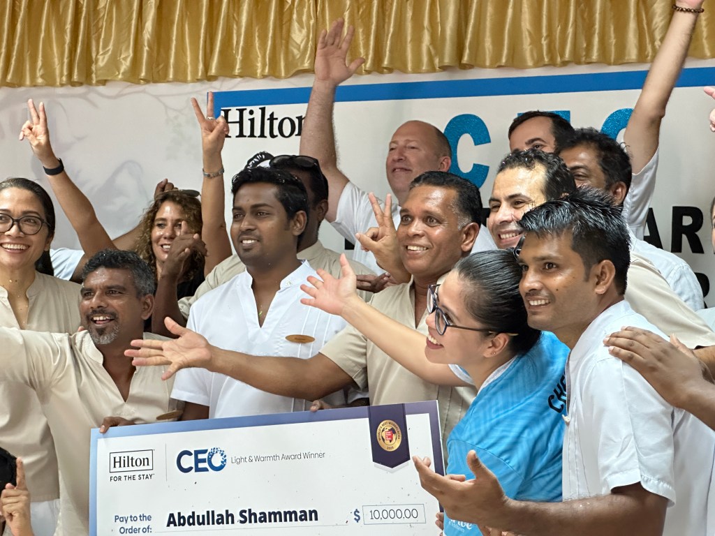 2023 Hilton CEO Light & Warmth Award Winner - Abdullah Shamman