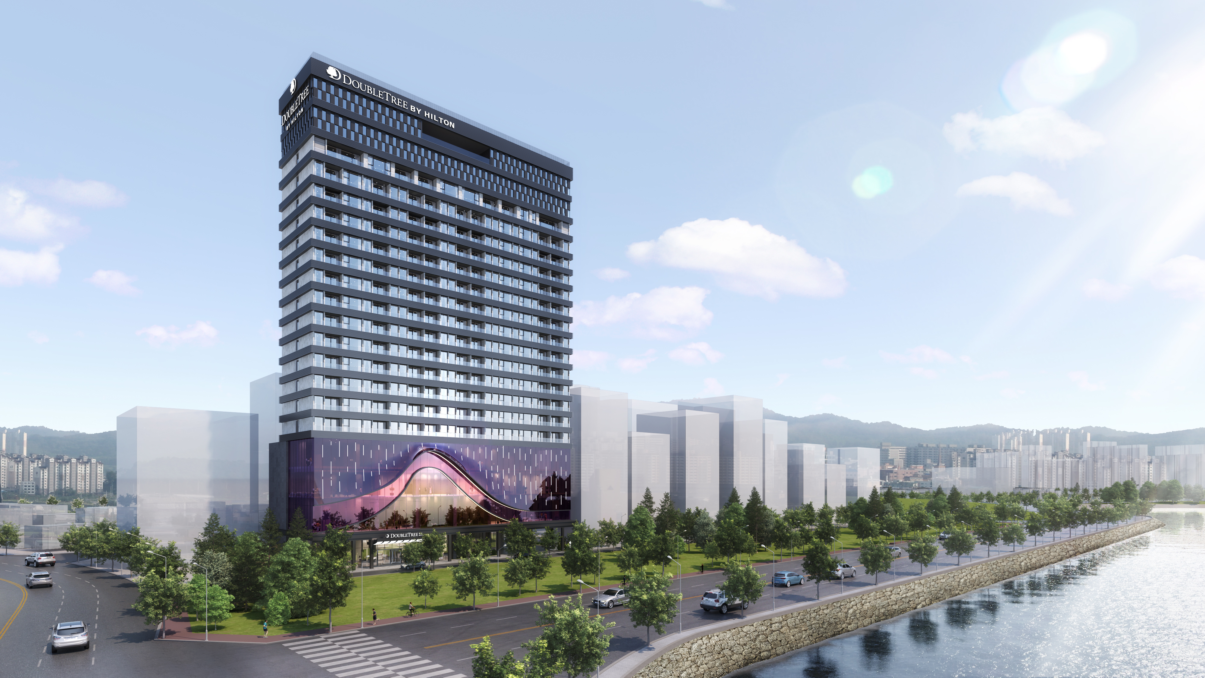 DoubleTree by Hilton Yeosu - Exterior Rendering