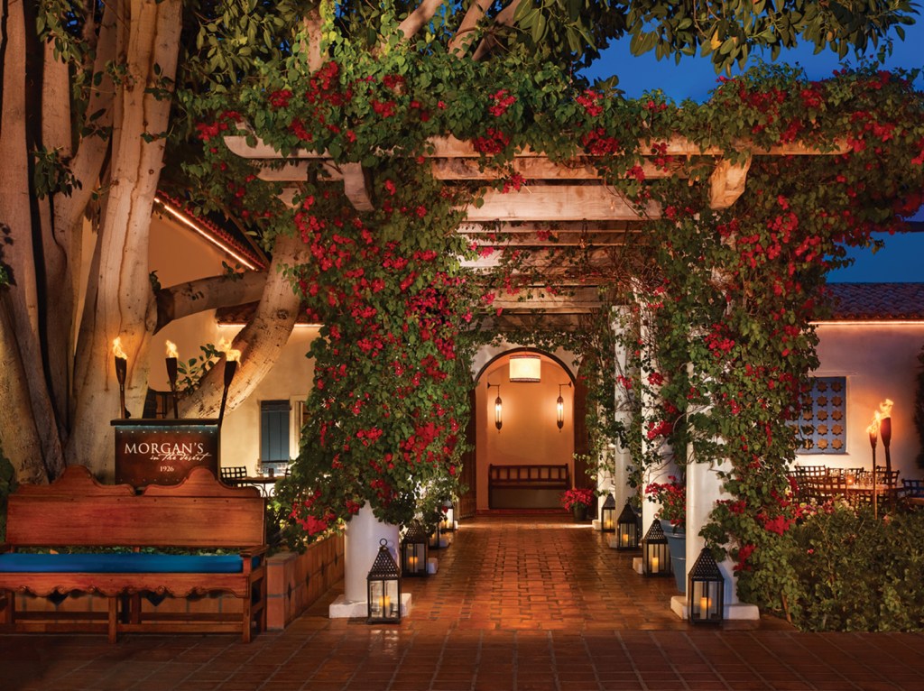 Morgan's in the Desert entrance at LaQuinta Resort & Club, Curio Collection by Hilton