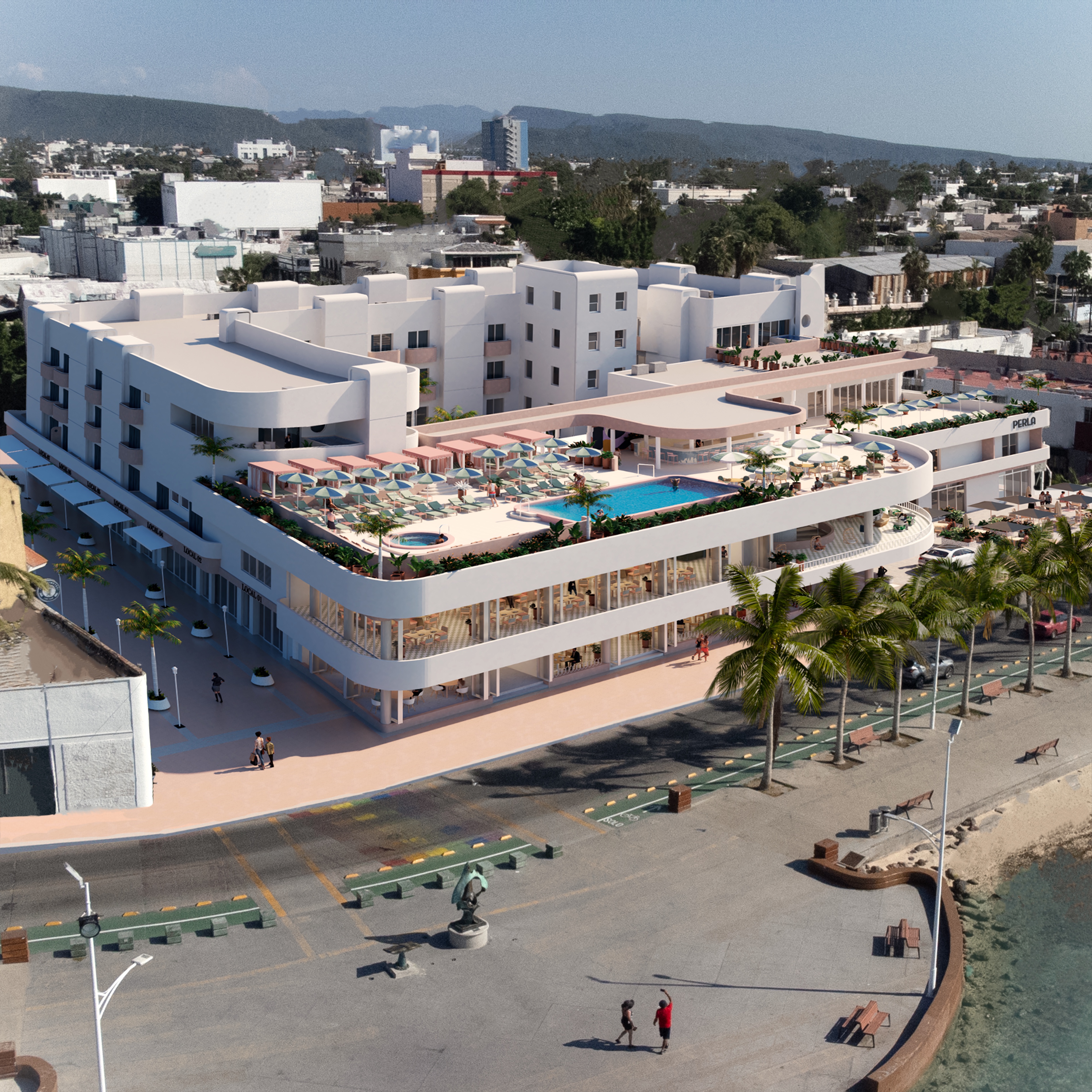 Perla La Paz, Tapestry Collection by Hilton - Exterior Facade - Rendering