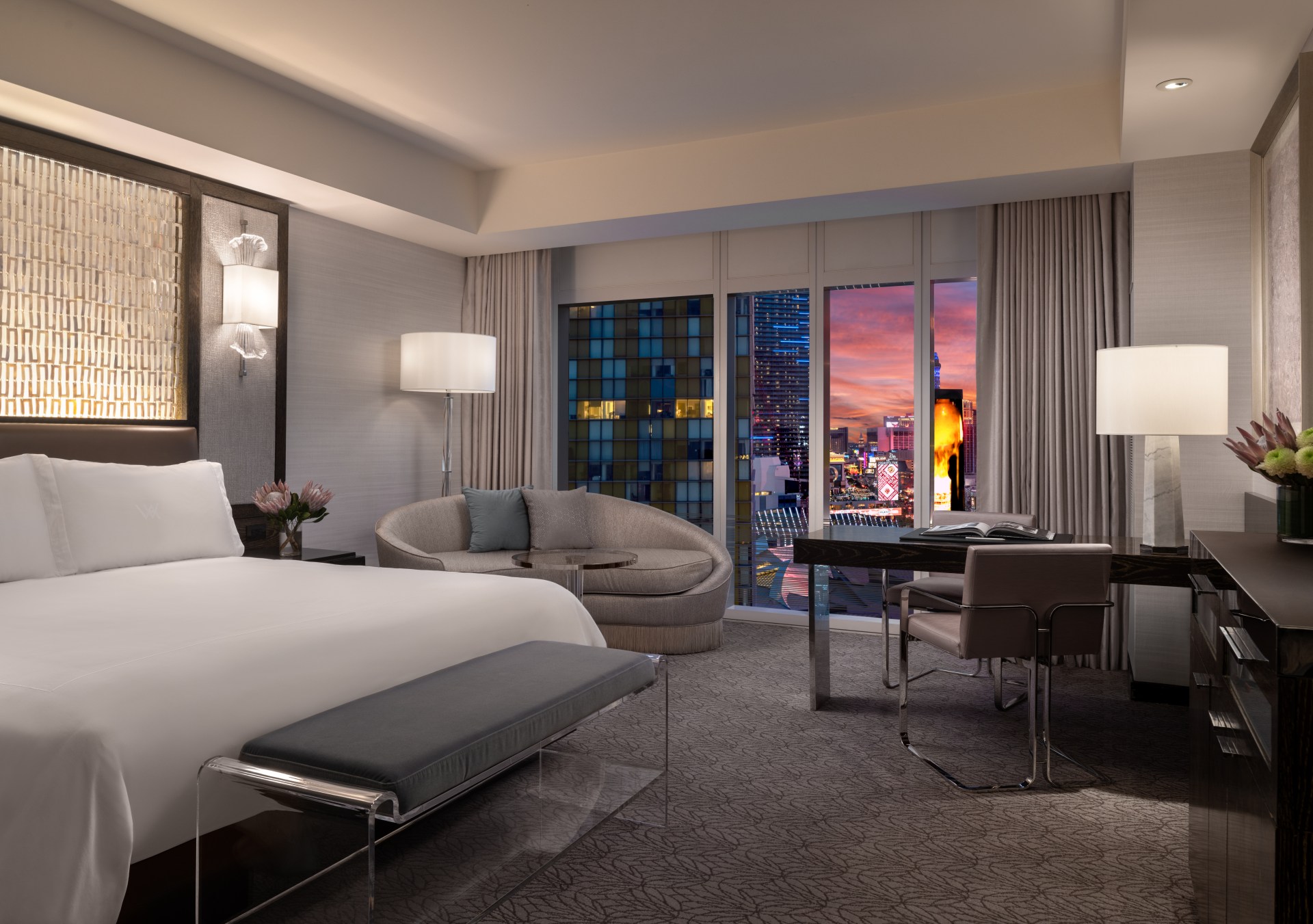 Waldorf Astoria Las Vegas - Strip View King Room