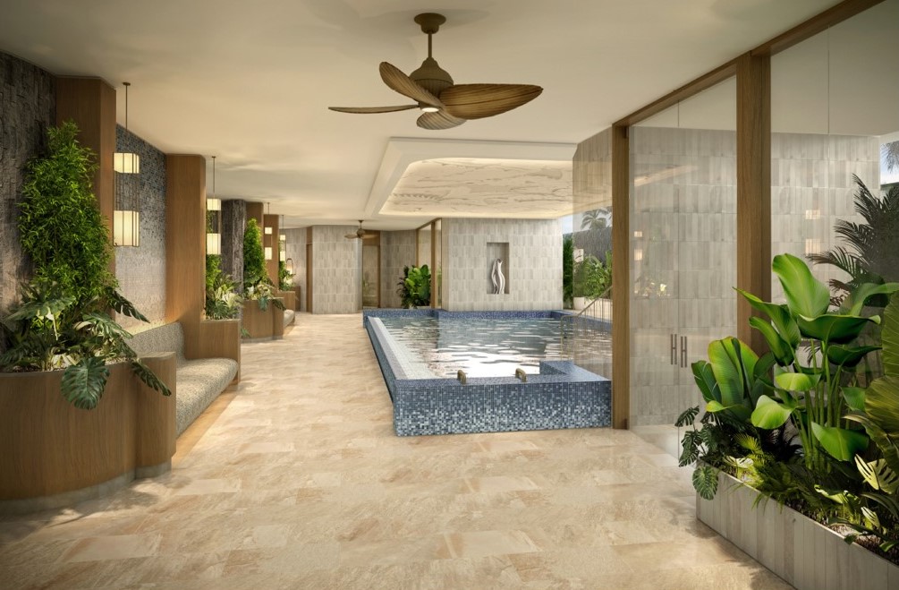 Grand Wailea, A Waldorf Astoria Resort Renovations - Kilolani Spa - Wet Lounge and Vitality Pool