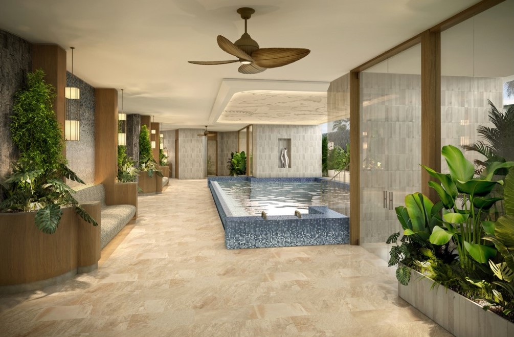 Grand Wailea, A Waldorf Astoria Resort - Kilolani Spa - Wet Lounge and Vitality Pool
