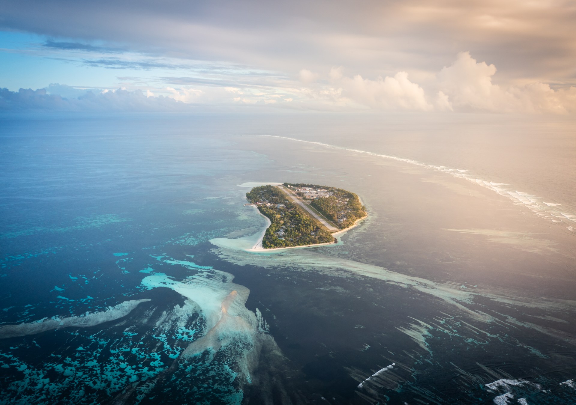 Waldorf Astoria Seychelles Platte Island - Aerial Photo