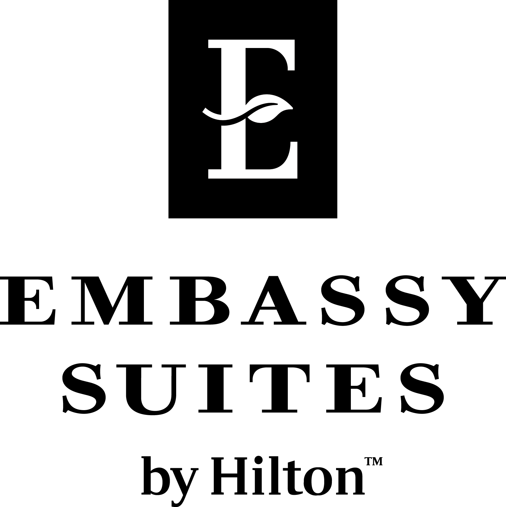 Embassy Suites Logo - Black