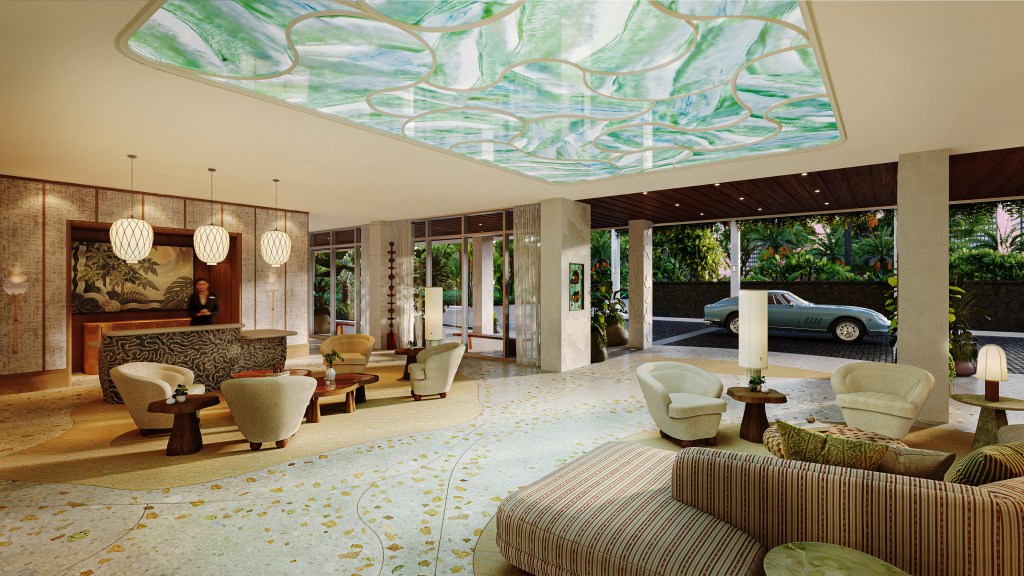 Ka La'i Waikiki Beach, LXR Hotels &amp; Resorts - Ground Floor Rendering