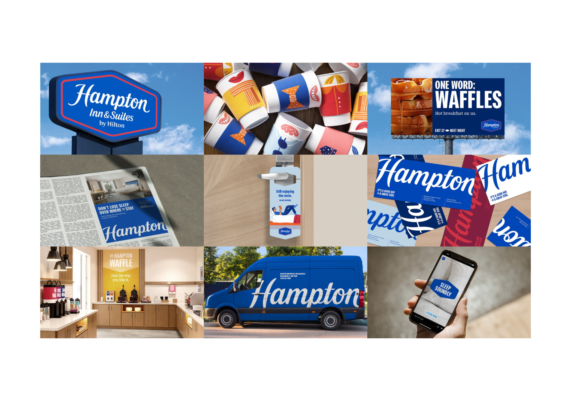 Hampton by Hilton Brand ID Refresh and North American Prototype