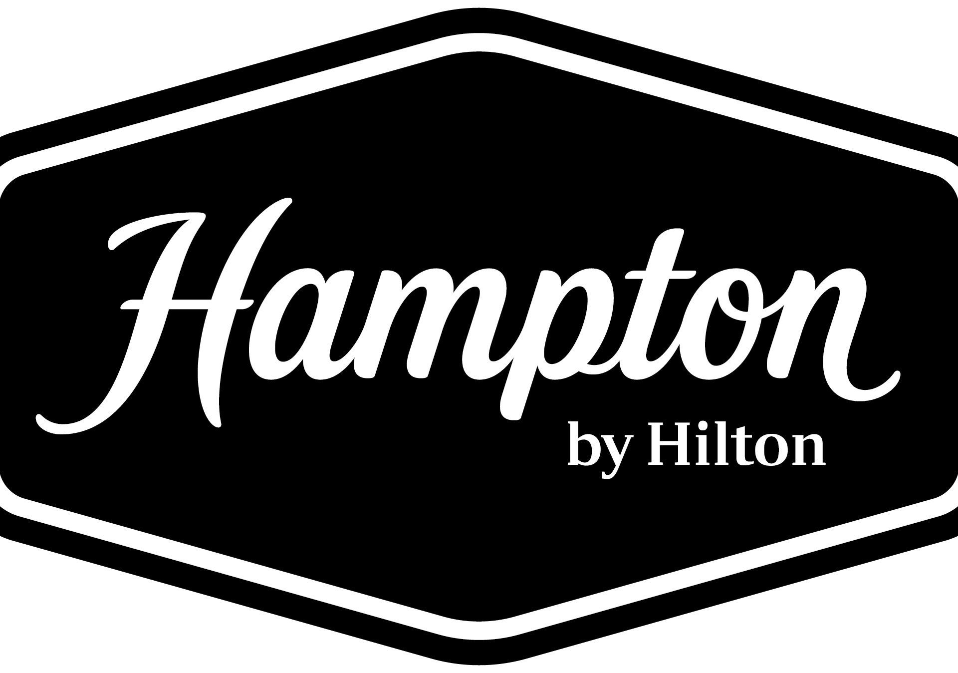 Hampton by Hilton - Logo - Black