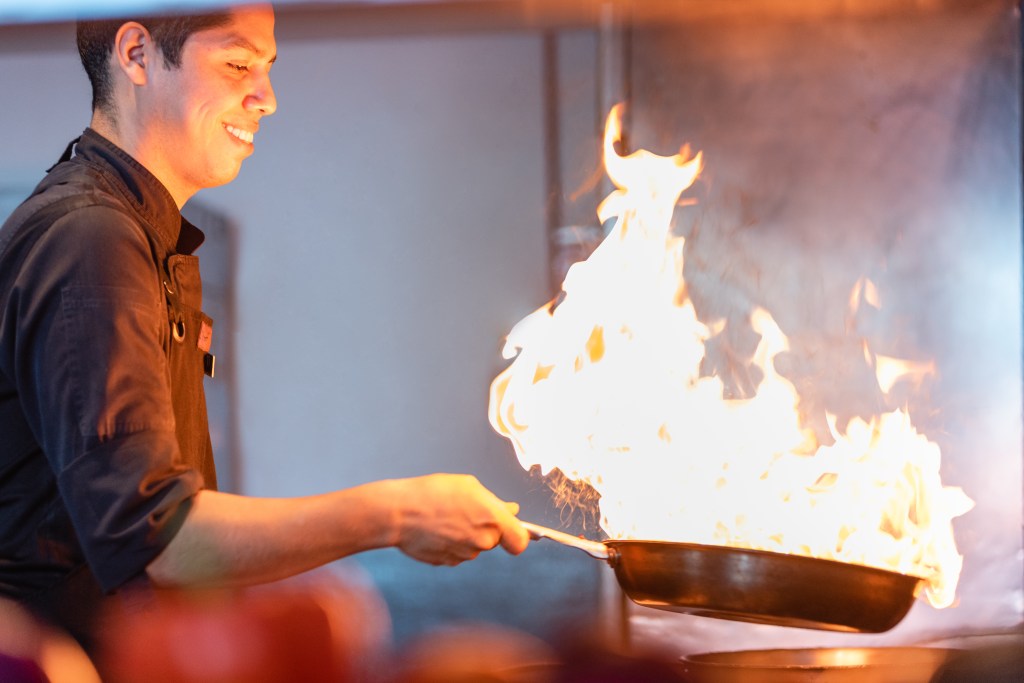 Hilton Vallarta Riviera All-Inclusive Resort - Food &amp; Beverage Team Member Cooking